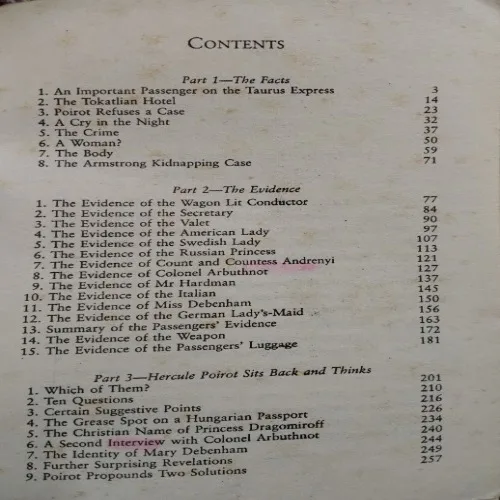 Document 6_57 Murder On The Orient Express (By Agatha Christie) (Total Pages = 274)