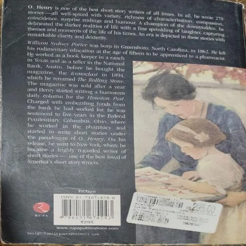 Collected Stories Of O.Henry (Little cut in upper right side of first few pages) (Total Pages = 843)