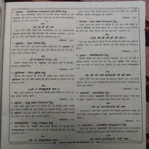 Mantra Tantra Yantra (August 2009)