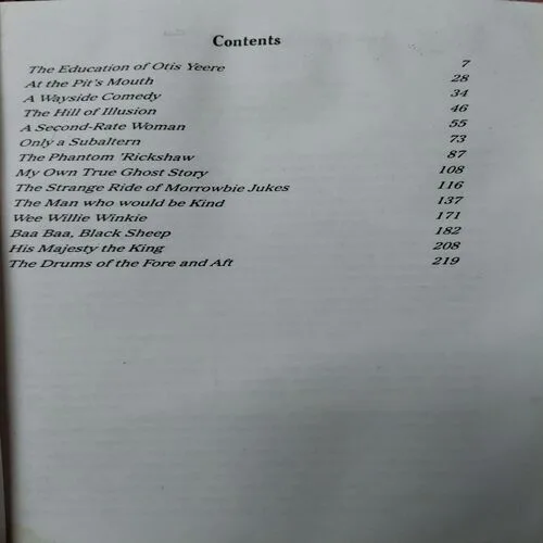 The Man Who Would Be King And Other Stories (By Rudyard Kipling) (Total Pages = 248)