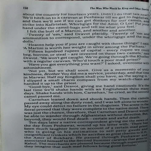 The Man Who Would Be King And Other Stories (By Rudyard Kipling) (Total Pages = 248)