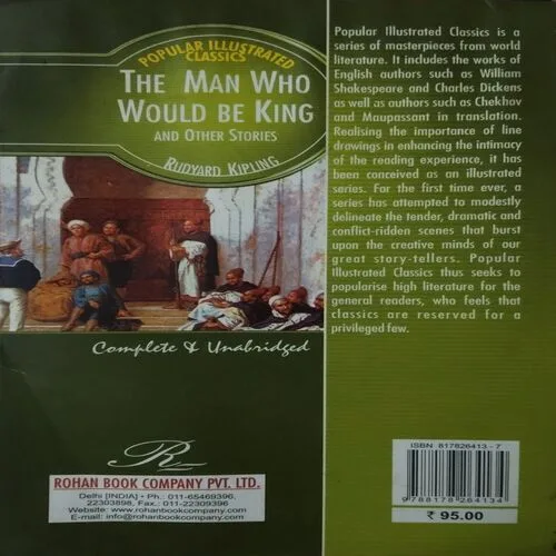 The Man Who Would Be King And Other Stories (By Rudyard Kipling) (Total Pages = 248)
