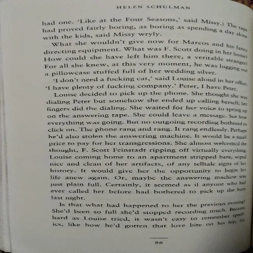 P.S (By Helen Schulman) (Total Pages = )