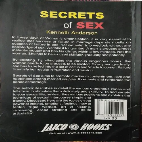 Document 6_85 Secrets Of Sex (By Kenneth Anderson) (Total Pages = 224)