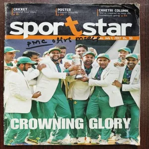Sportstar ( July 2017 )