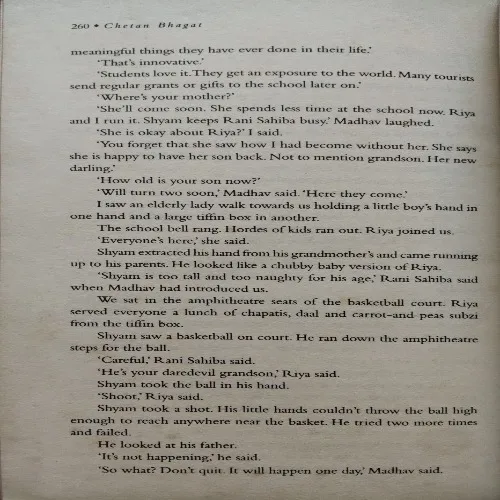 Half Girlfriend (By Chetan Bhagat) (Total Pages = 260)