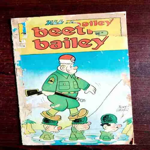 Document 8_179 Beetly Bailey ( Rs. 3 )( Front Cover Damage )