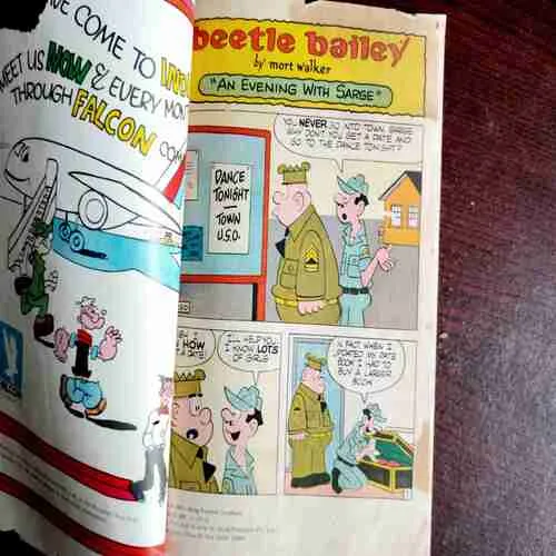 Document 8_180 Beetly Bailey ( Rs. 3 )( Front Cover Damage )