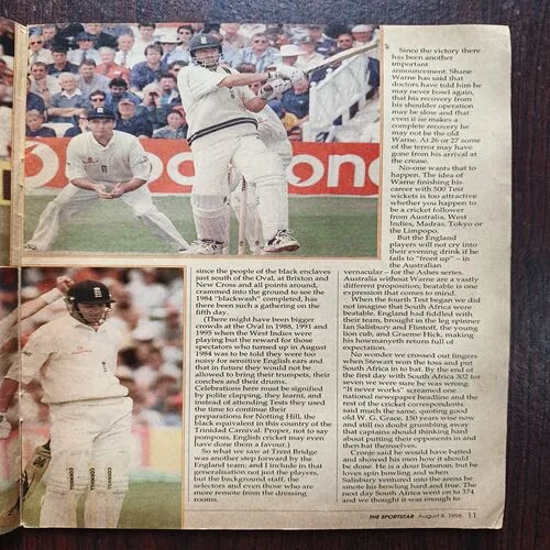 Sportstar ( August 1998 )