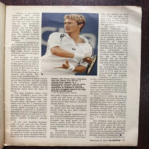 Sportstar ( September 2003 ) )