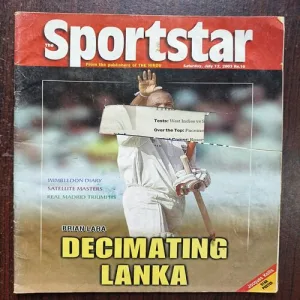 Sportstar ( July 2003 ) ( Page no 1 to 4 Are Cut )