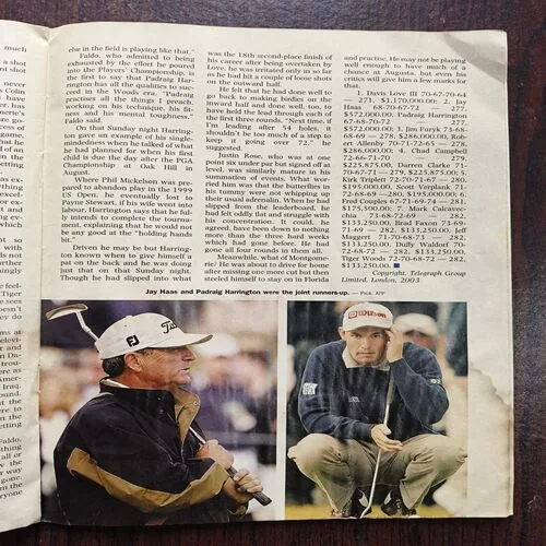 Sportstar ( April 2003 ) ( Page No 25 to 28 Are Half Cut )