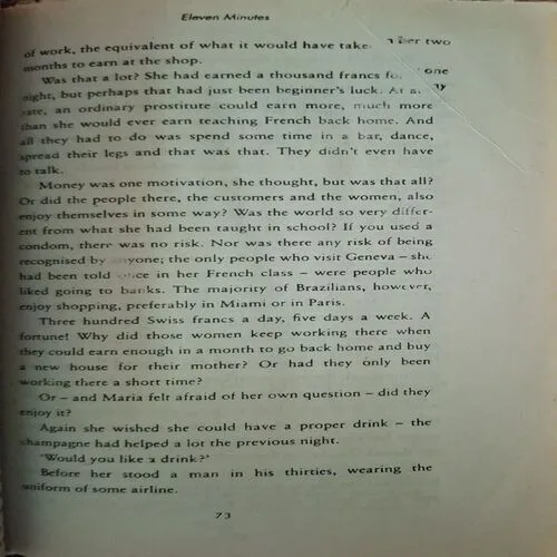 Eleven Minutes ( By Paulo Coelho )(Total Pages = 275 )