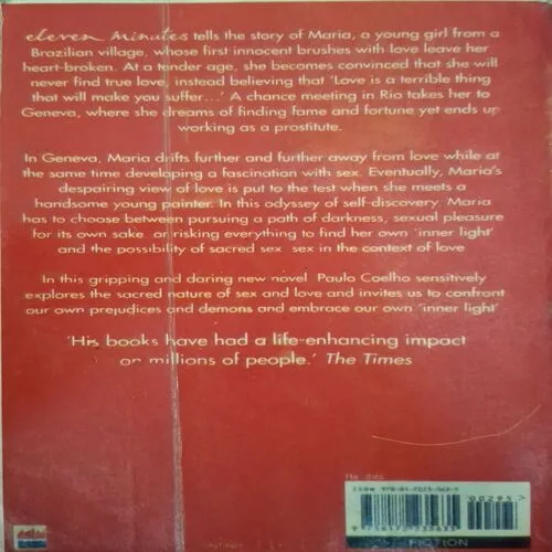 Eleven Minutes ( By Paulo Coelho )(Total Pages = 275 )