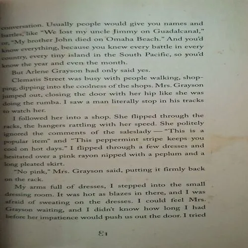 Document_107 What I Saw And How I Lied ( By Judy Blundell )(Total Pages = 284 )