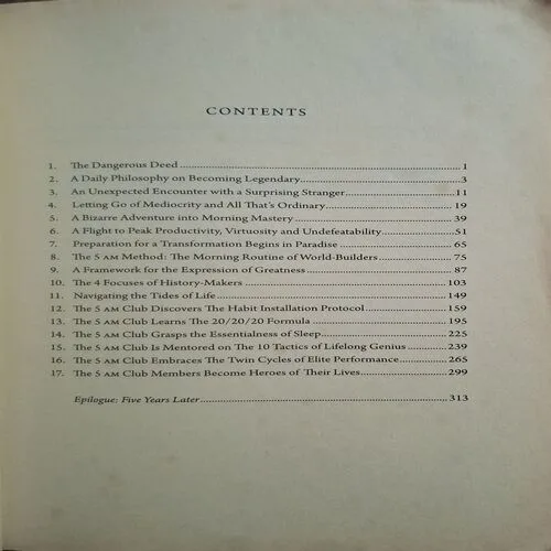 The 5 Am Club ( Robin Sharma )(Total Pages = 316 )