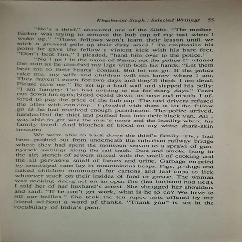 Sex, Scotch, & Scholarship ( By Kushwant Singh )