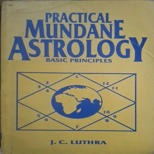 Practical Mundane Astrology ( By J.C. Luthra )(Total Pages = 164 )