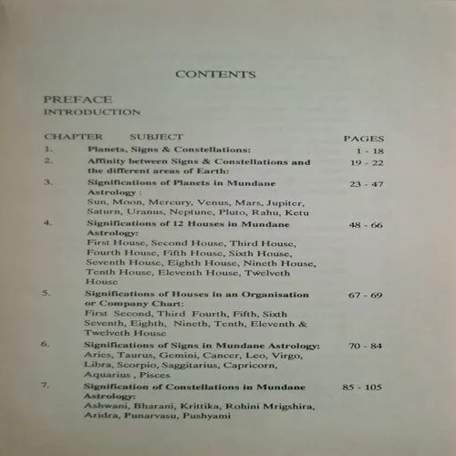 Practical Mundane Astrology ( By J.C. Luthra )(Total Pages = 164 )