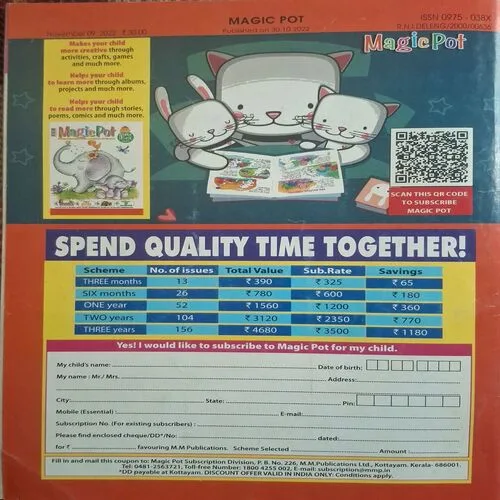 Magic Pot ( November 09, 2022 )