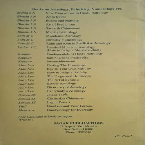 Practical Mundane Astrology ( By J.C. Luthra )(Total Pages = 164 )