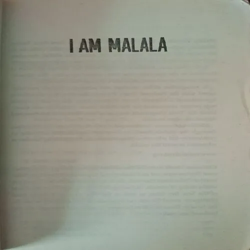 I Am Malala ( Malala Yousafzai ) Total Pages ( 276 )