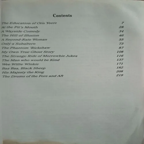 The Man Who Would Be King And Other Stories ( By Rudyard Kipling )(Total Pages = 248 )