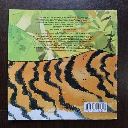 The Tiger And The Mosquito