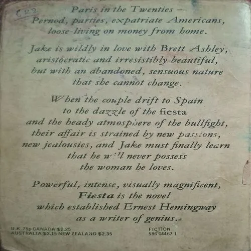 Fiesta ( Ernest Hemingway )(Total Pages = 206 )