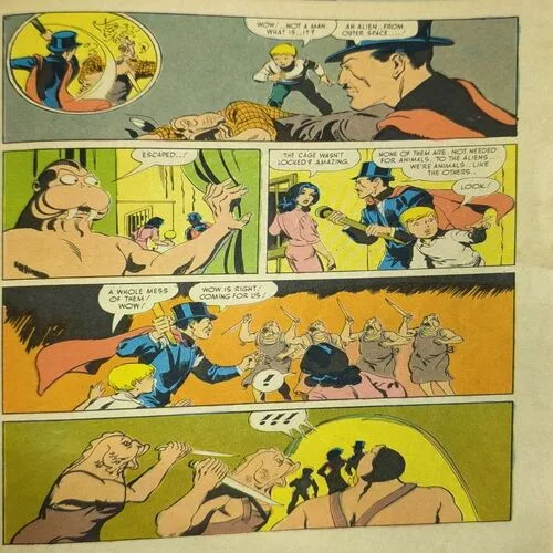 The Dragour From Vega-3 ( Front Cover Down Side Cut )