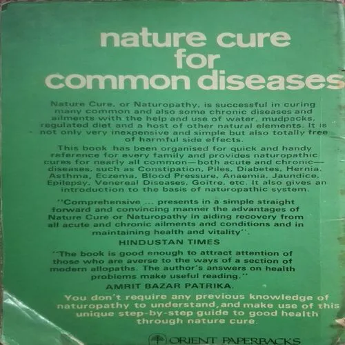 Nature Cure For Common Diseases ( By Vithaldas Modi ) (Total Pages = 198 )