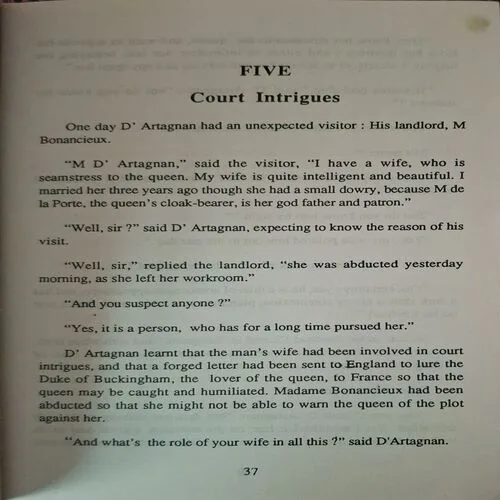 The Three Musketeers ( By Alexandra Dumas )(Total Pages = 142 )