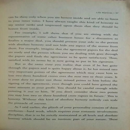 Life Mantras ( By Subrata Roy ) (Total Pages = 276 )