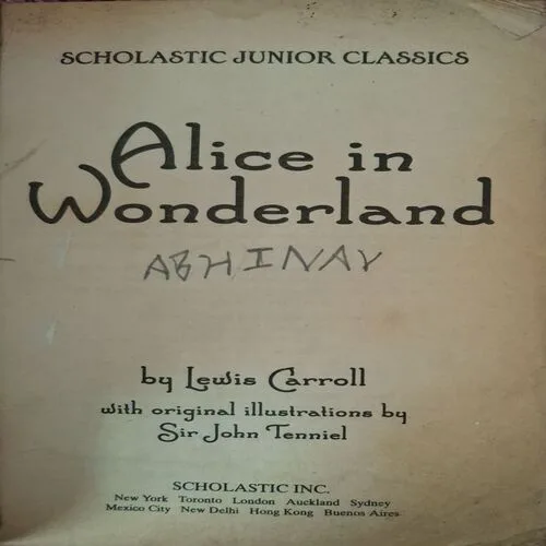 Document_78 Alice In Wonderland ( By Lewis Carroll )(Total Pages = 160 )