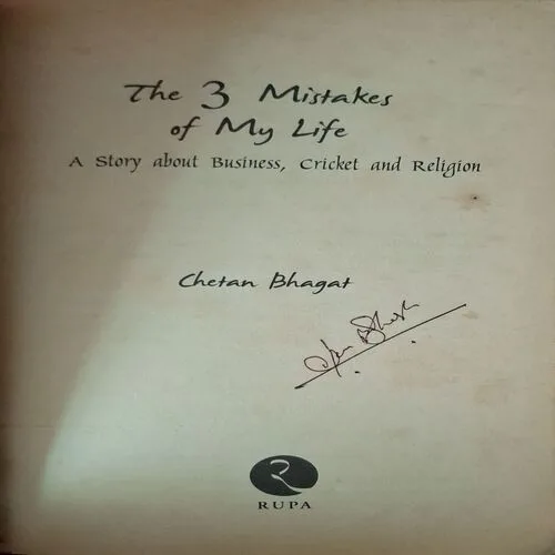 Document_86 The 3 Mistake Of My Life ( By Chetan Bhagat )(Total Pages = 260 )