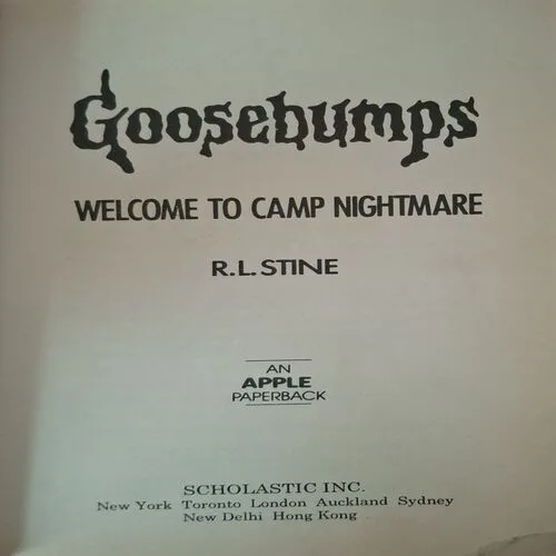 Goosebumps ( By=R.L Stine ) (Total Page no=136 )