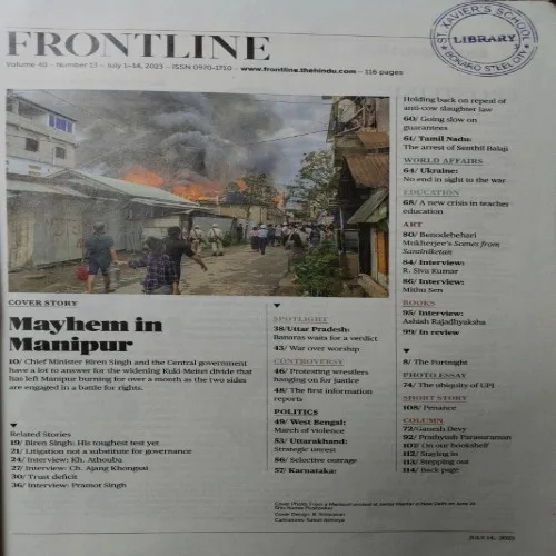 Frontline ( July 14, 2023 )