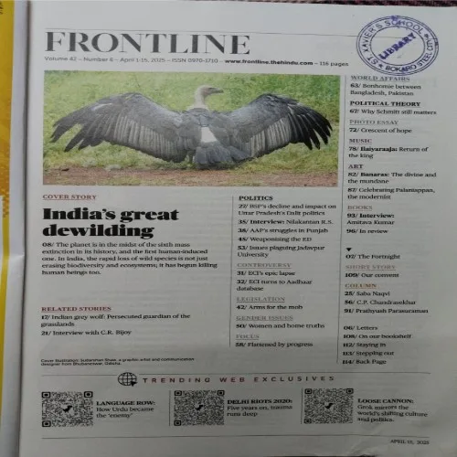 Frontline ( April 15, 2025 )