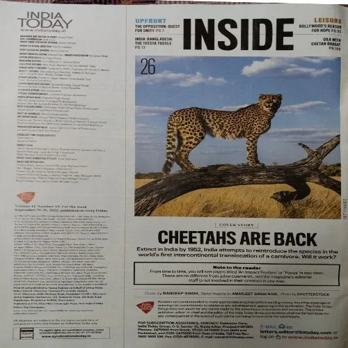 India Today ( September 26, 2022 )