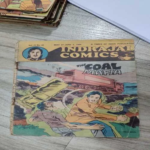 Indrajaal Comics 21 The Coal Mafia . ( Vol. 21 , No. 22 ).