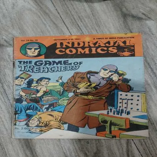 Indrajaal Comics 26 The Game Of Treachery . ( Vol. 20 , No. 36 ).