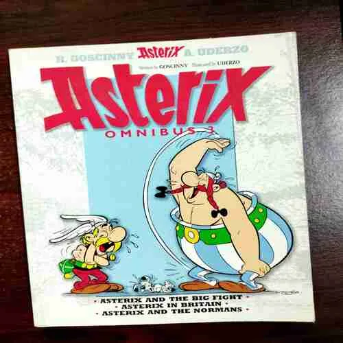 Document 10_1 Binding 3 in 1 Asterix Omnibus 3 ( Asterix And The Big Fight ) , ( Asterix In Britain ) , ( asterix and The Normans )