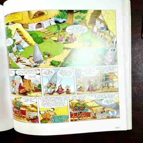 Document 10_12 Binding 3 in 1 Asterix Omnibus 3 ( Asterix And The Big Fight ) , ( Asterix In Britain ) , ( asterix and The Normans )