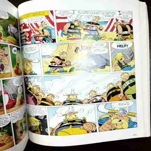 Document 10_14 Binding 3 in 1 Asterix Omnibus 3 ( Asterix And The Big Fight ) , ( Asterix In Britain ) , ( asterix and The Normans )