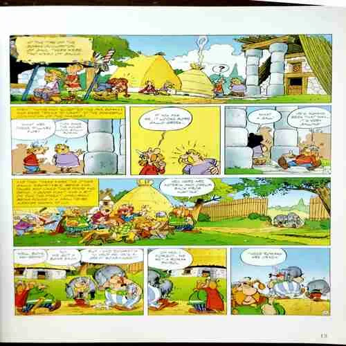 Document 10_2 Binding 3 in 1 Asterix Omnibus 3 ( Asterix And The Big Fight ) , ( Asterix In Britain ) , ( asterix and The Normans )