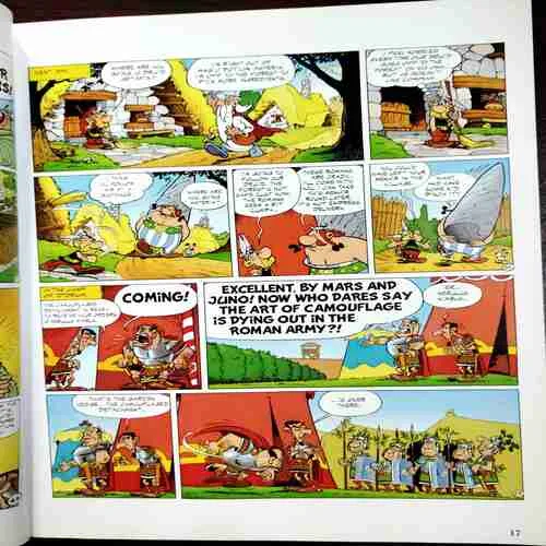 Document 10_4 Binding 3 in 1 Asterix Omnibus 3 ( Asterix And The Big Fight ) , ( Asterix In Britain ) , ( asterix and The Normans )