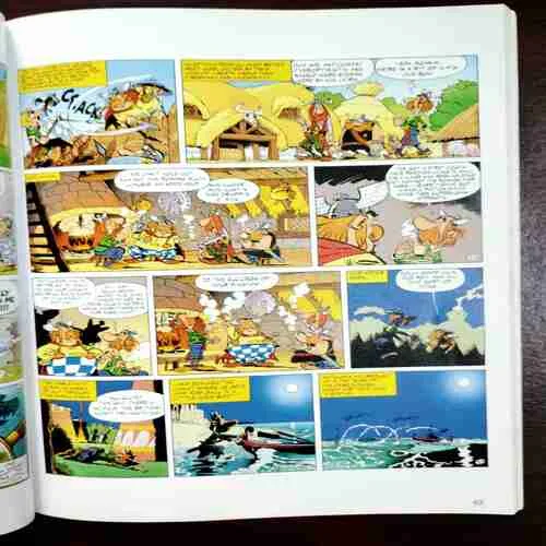 Document 10_7 Binding 3 in 1 Asterix Omnibus 3 ( Asterix And The Big Fight ) , ( Asterix In Britain ) , ( asterix and The Normans )
