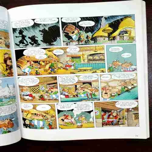 Document 10_9 Binding 3 in 1 Asterix Omnibus 3 ( Asterix And The Big Fight ) , ( Asterix In Britain ) , ( asterix and The Normans )