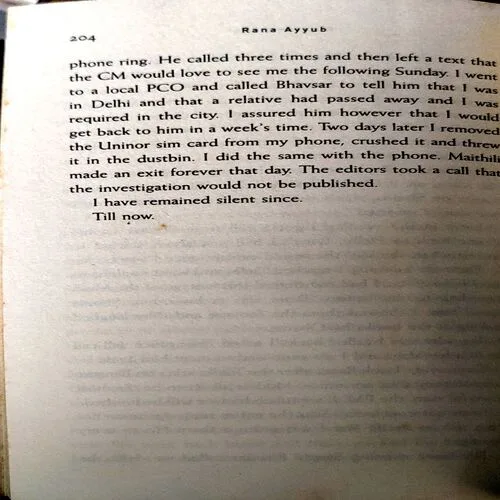 Gujrat Files (pages 204) (By Rana Ayub)