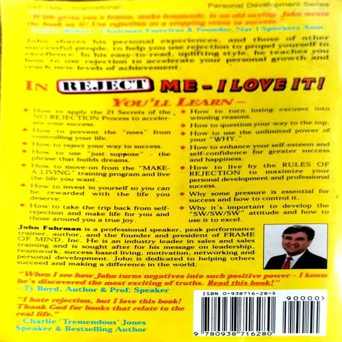 Reject Me I Love It (pages 162) (By John Fuhrman)